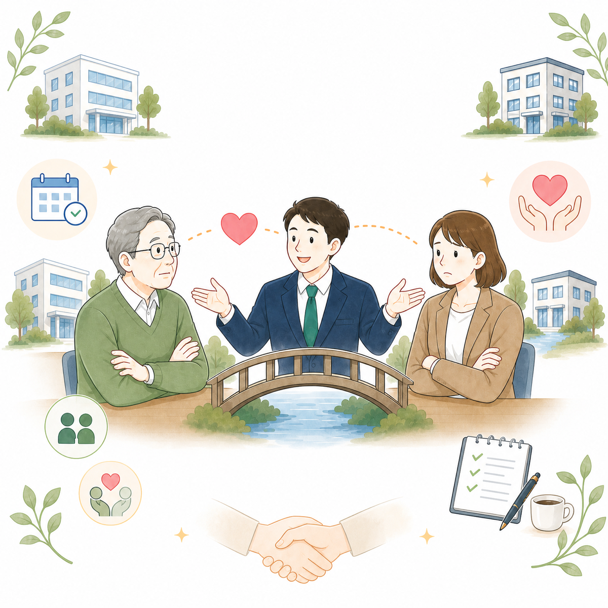 実行・伴走サポートのイメージ